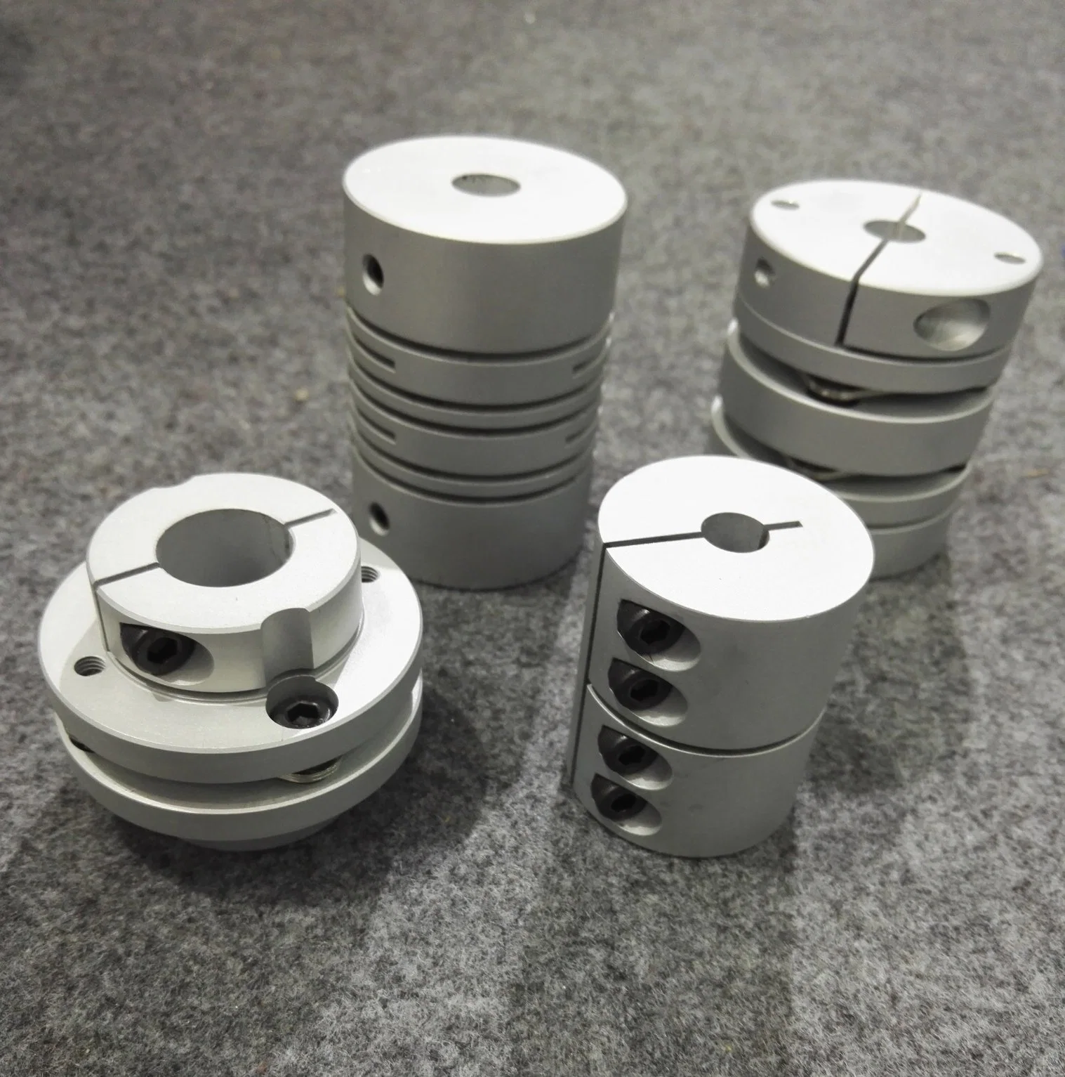 Stock Fast Delivery All Type Aluminum Alloy PU Coupling Jaw Beam Metal Bellow Shaft Couplings