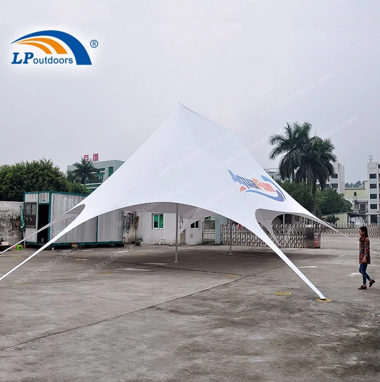 16X21m Large Aluminum Double Poles Star Shade Tent for Outdoor Events