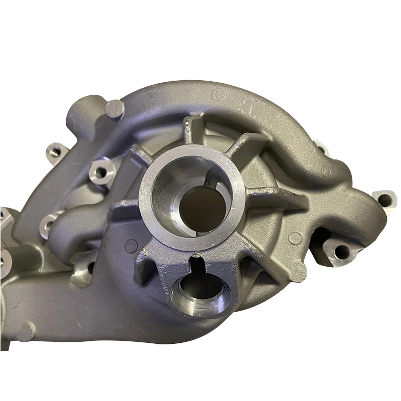Precision Custom cuerpo de la bomba de arena de aleación de aluminio de la rueda de fundición Fundición de aluminio