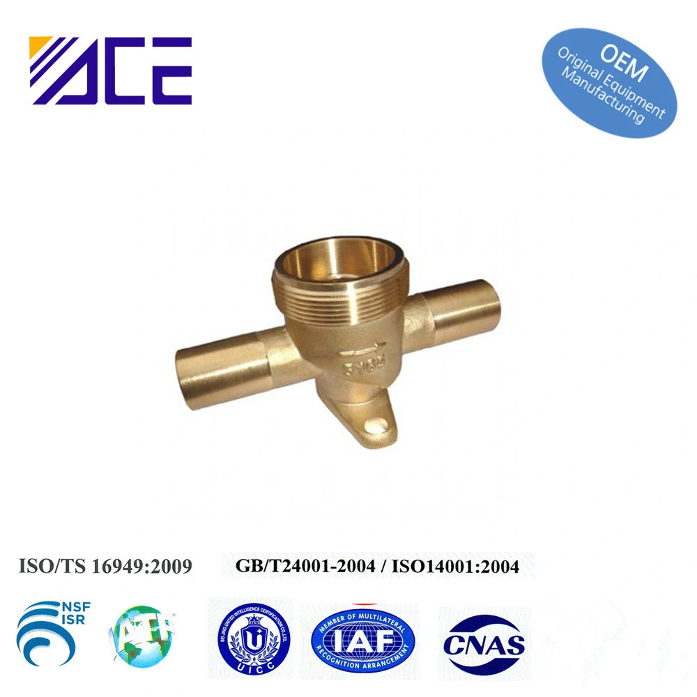 Forged Brass Water Meter Body /High Precision Brass Fitting/ OEM Metal Brass Ftting