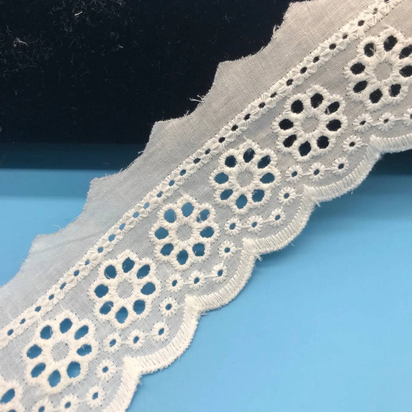 High quality/High cost performance Fabric Hot Sale Weave Stock African Fast Delivery Small MOQ Cotton Lace