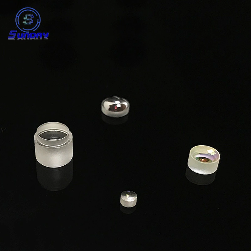 Optical Bk7 K9 Glass Plano Concave Lens Dia. 6mm Ar 650-1050nm Coating