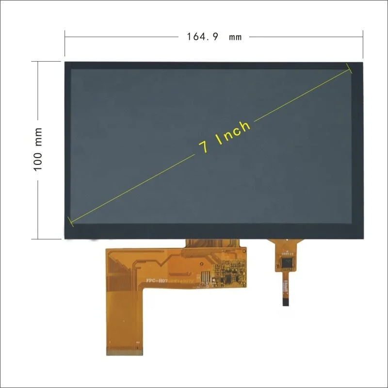 7inch 1024 X 600 800 X 480 IPS oder 12 O′ Clock LCD-Display 7 Zoll TFT LCD Touch Panel