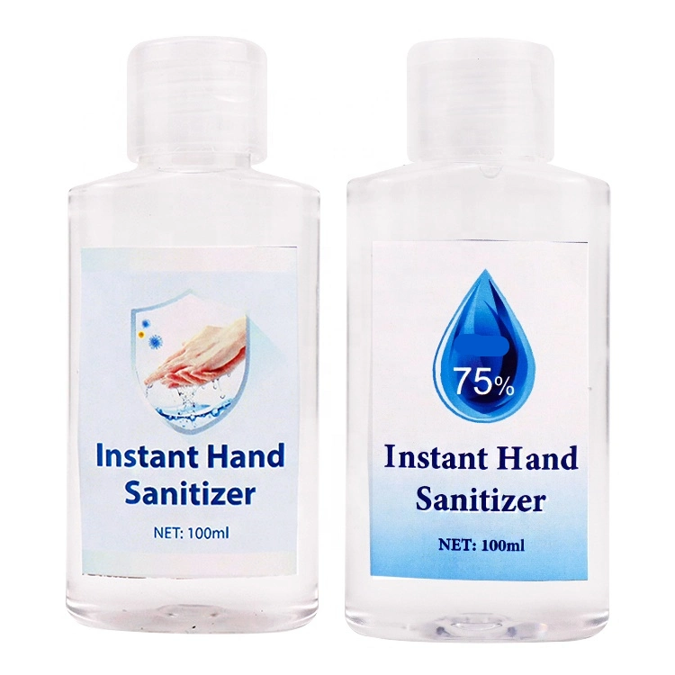 Embalaje Waterless Lavado de manos antibacteriano antibacteriano instantáneo del 75% Alcohol antiséptico de desinfección de la mano