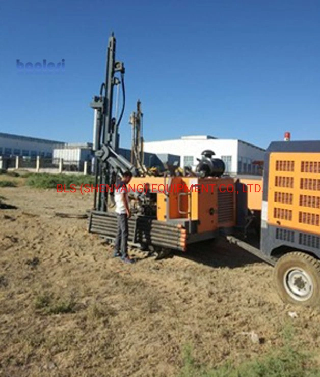 100m300m400m Crawler Diesel Engine Water Well Drilling Rig Mine Rig Factory Price