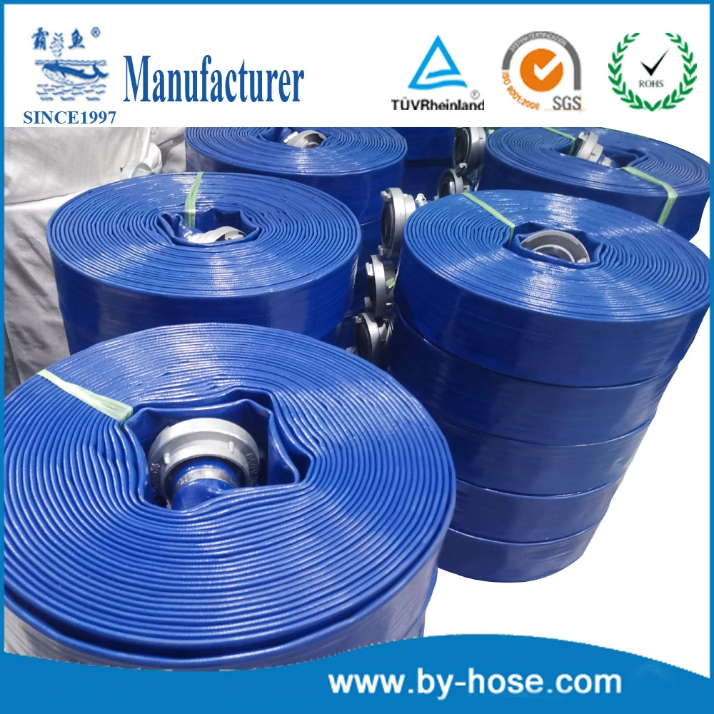 Blue Colour PVC Tube for Garden Irrigation Tape Drip Irrigation