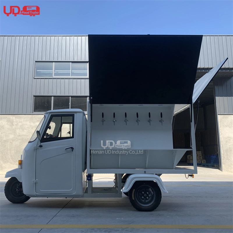 UD Custom Piaggio Ape Truck Electric Tricycle Kitchen Concession Buy Mini Mobile Bar Station Cocktail Van For Sale