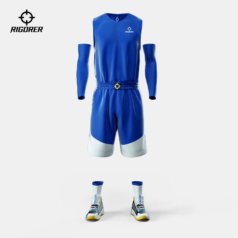 Rigorer Basketball Uniform Light Weight Jogging Custom Jersey Sports Wear