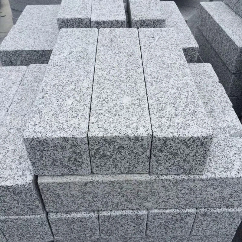 Chinese Natural Light Grey G602/G603 Granite Stone Kerbstone