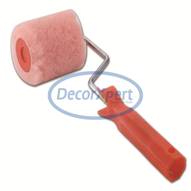 Flat Brush Plant Roller Plastic Handle