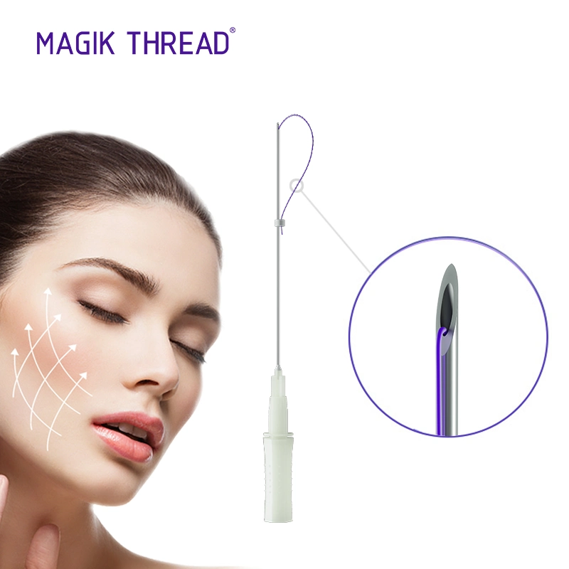 Mono Fios De Pdo Thread Face Ultra V Lifting Thread Monofilament for Skin Injection