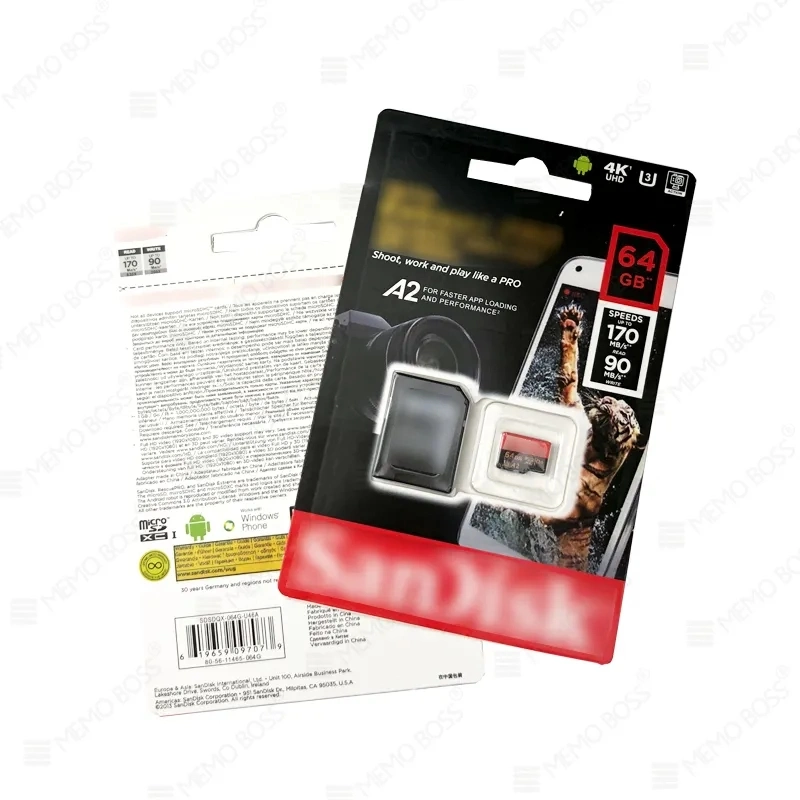 100% Original TF Card 128 Go 32 Go 256 Go 16 g 64 Go de mémoire Carte classe 10 A1 pour PC de téléphone