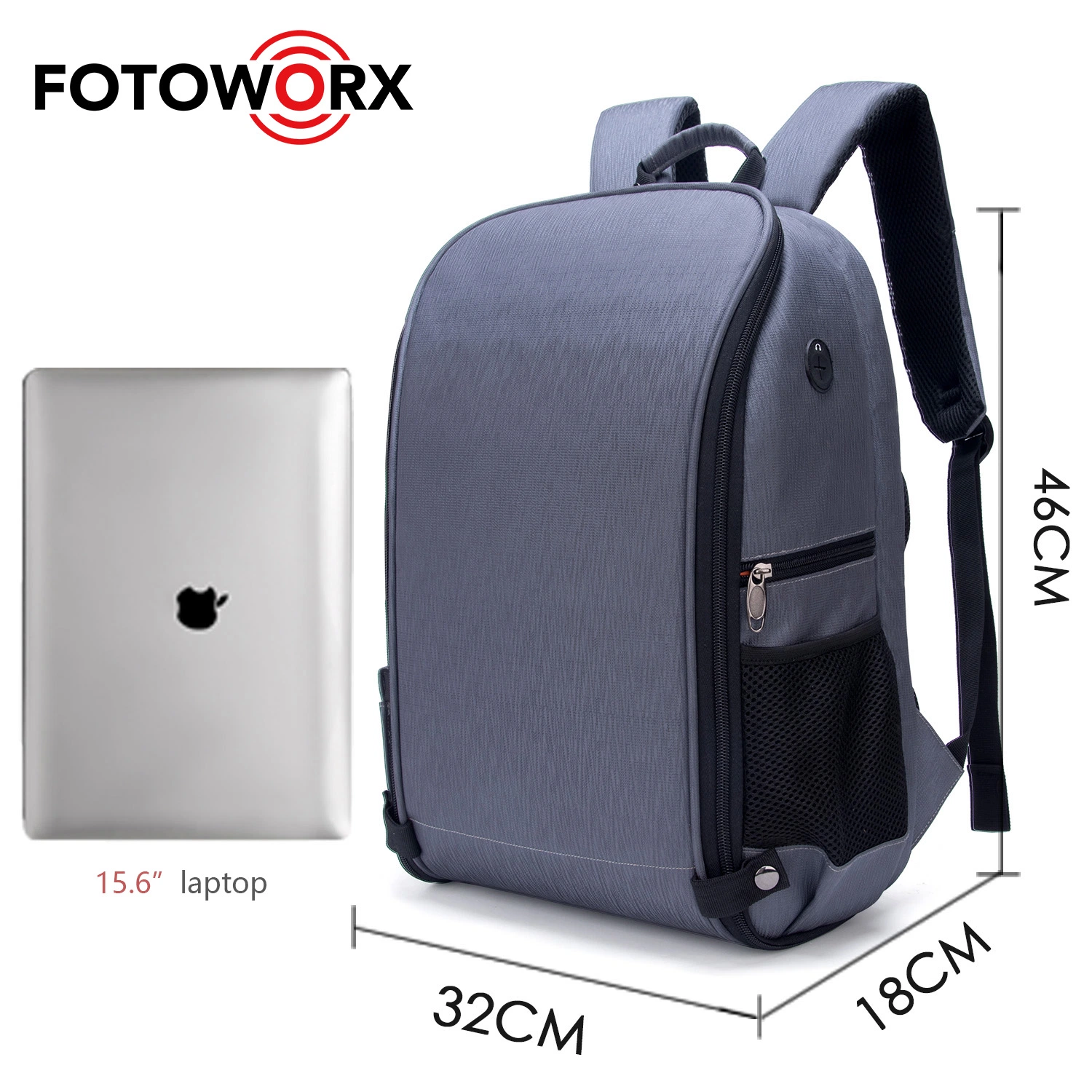 Mochila de câmara para DSLR/SLR Nikon Canon Lente Sony Saco da câmara