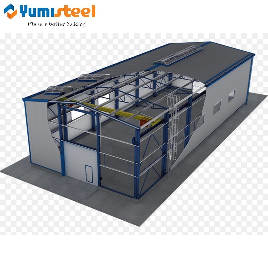 Industrial Factory Prefab Warehouse Workshop Building High-Strength Steel Structure