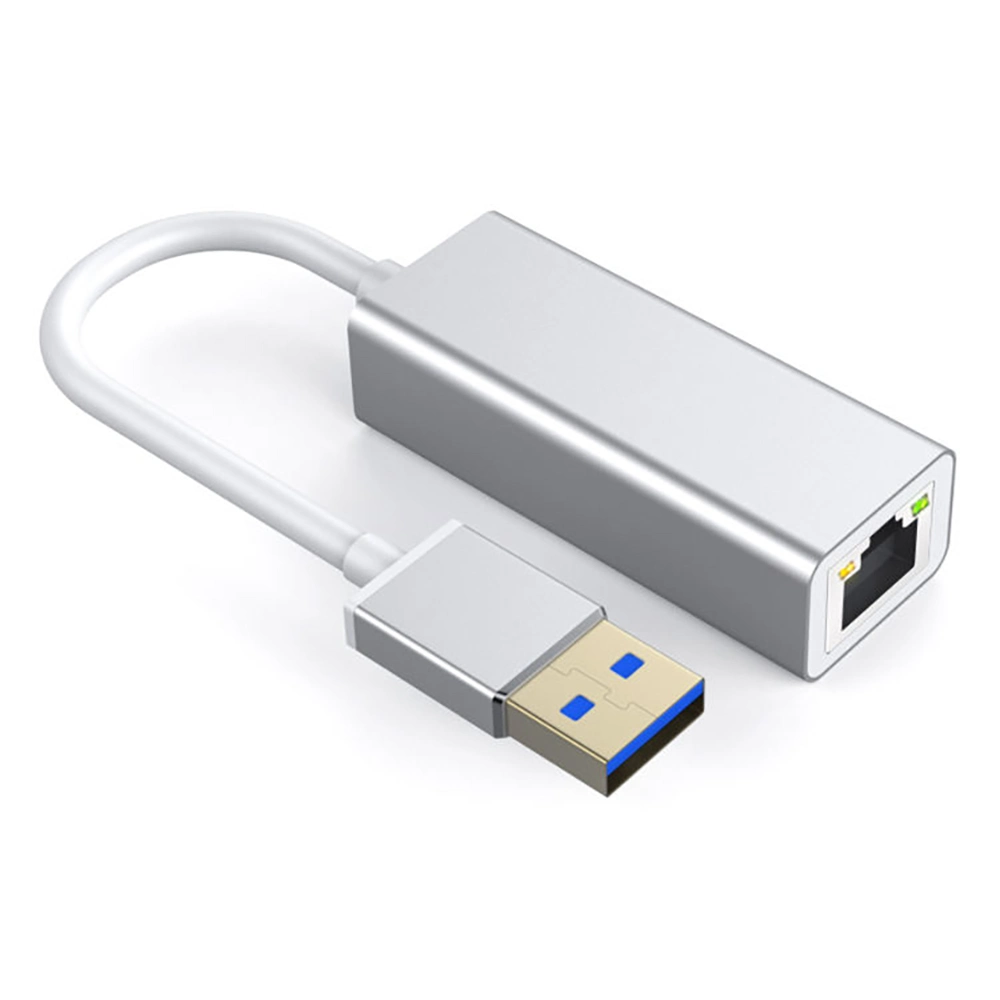 De aluminio de alta velocidad USB 3.0 a Gigabit Ethernet RJ45 Adaptador de red LAN para PC de escritorio y laptops y portátiles.