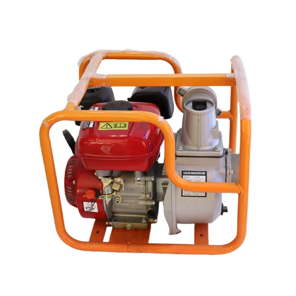 Wenxin 30cx Model DC 6.5HP High Pressure 76mm Dia 3 Inch Suction 7mgas Gasoline Water Pump