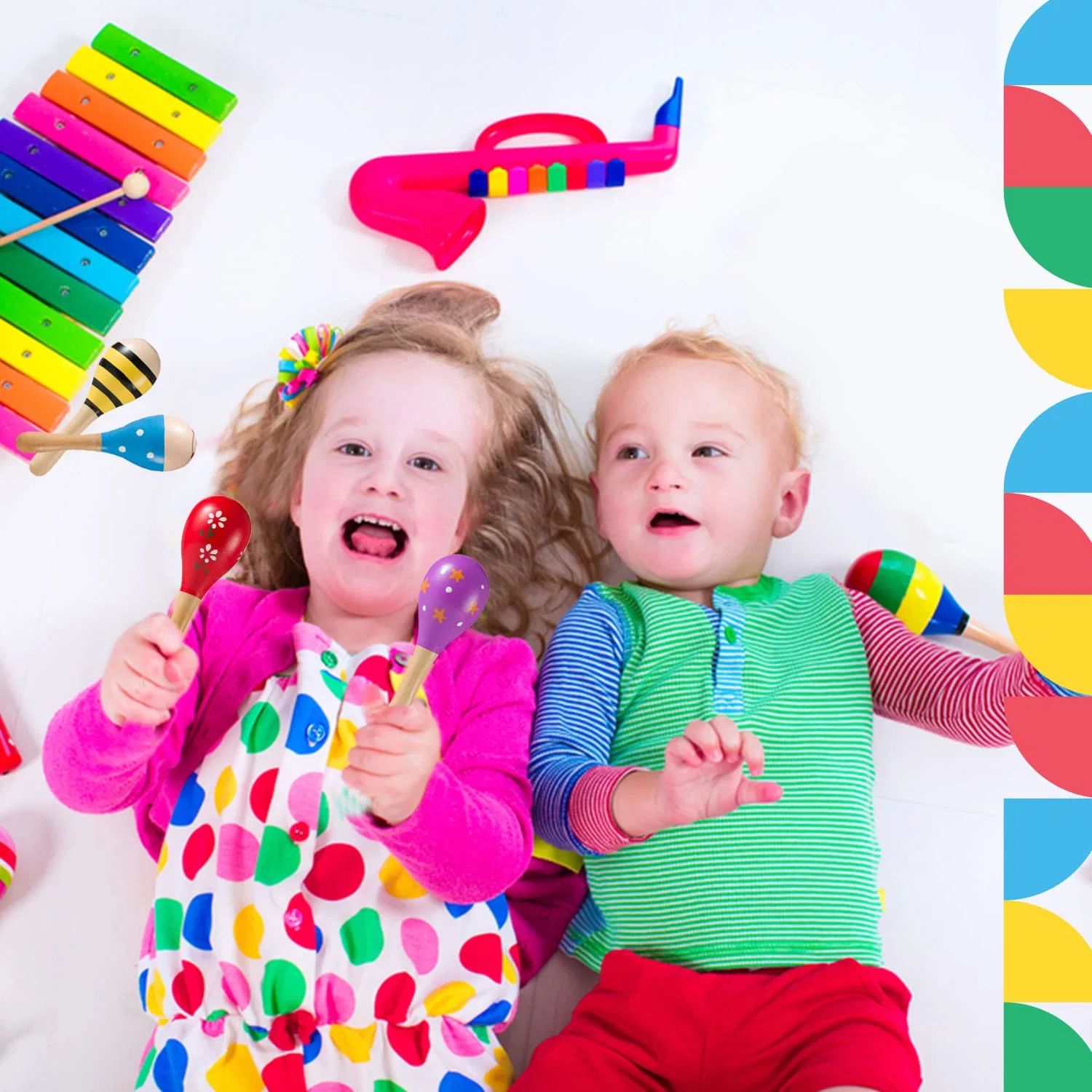 Bildung Spielzeug Mini Holz Mexikanische Party Dekorationen Maracas Musik Kinder Spielzeug