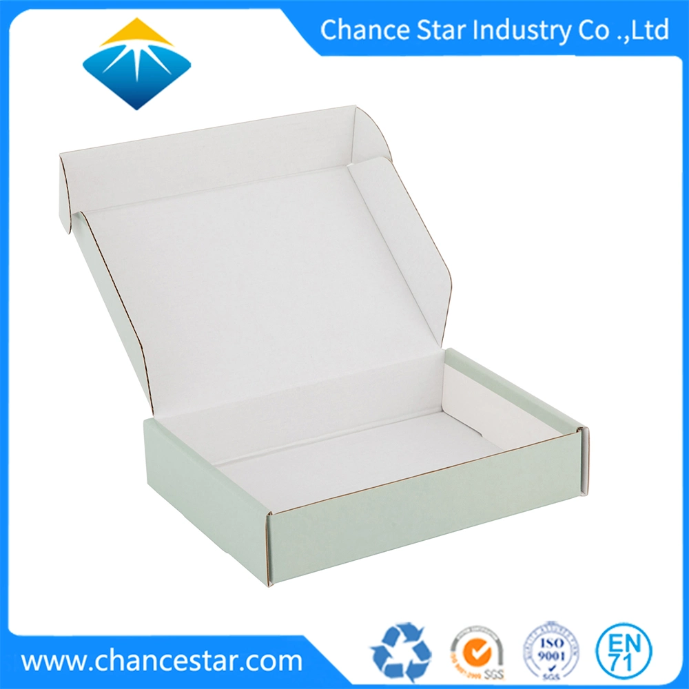 Custom Logo Printing Delivery Use Paper Cardboard Corrugate Mailer Box