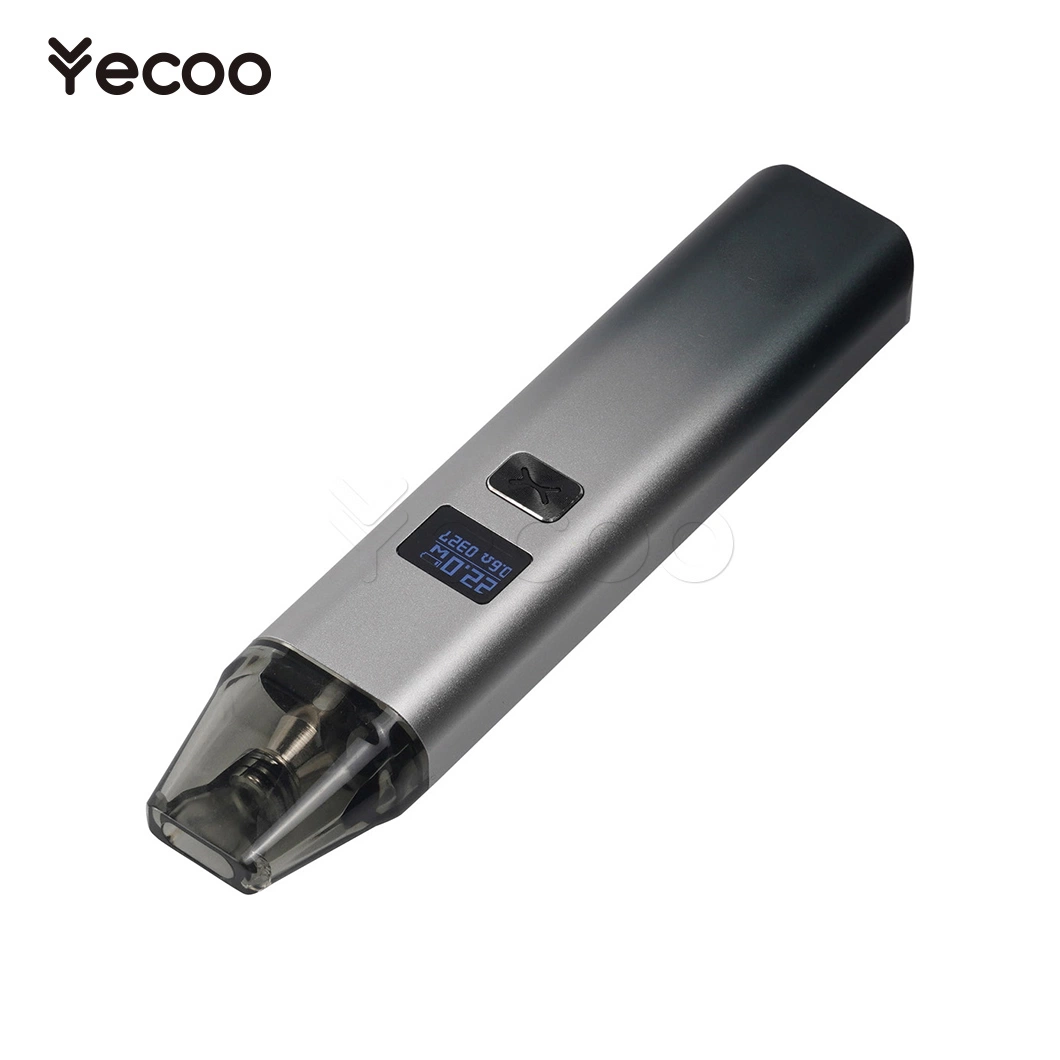 Yecoo Ecig Wholesaler Nicotine Salt E-Cigarettes Kits China H8 Refillable Vape Pods Cartridges