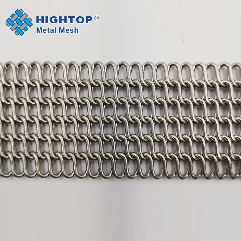 High-Temperature Resistance Stainless Steel Balanced Weave /Compound Weave/Chain Link Mesh Conveyor Belt for Oven