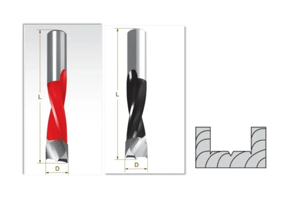 China Carbide Drilling Bit Boring Bits Drills for Woodworking and Fitting