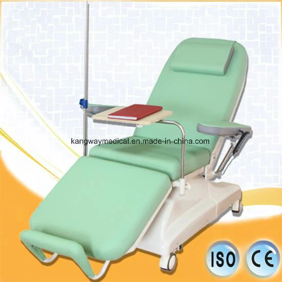 Elektrischer Medizinischer Infusionsstuhl Blutspende Stuhl, Der Dialysestuhl Neu Auflegt