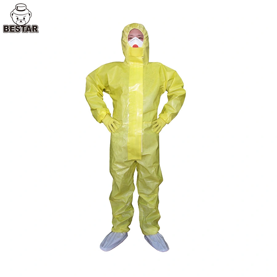 Light Chemical Protective Clothing Without Shoe Cover Bestar Clothes Workwear