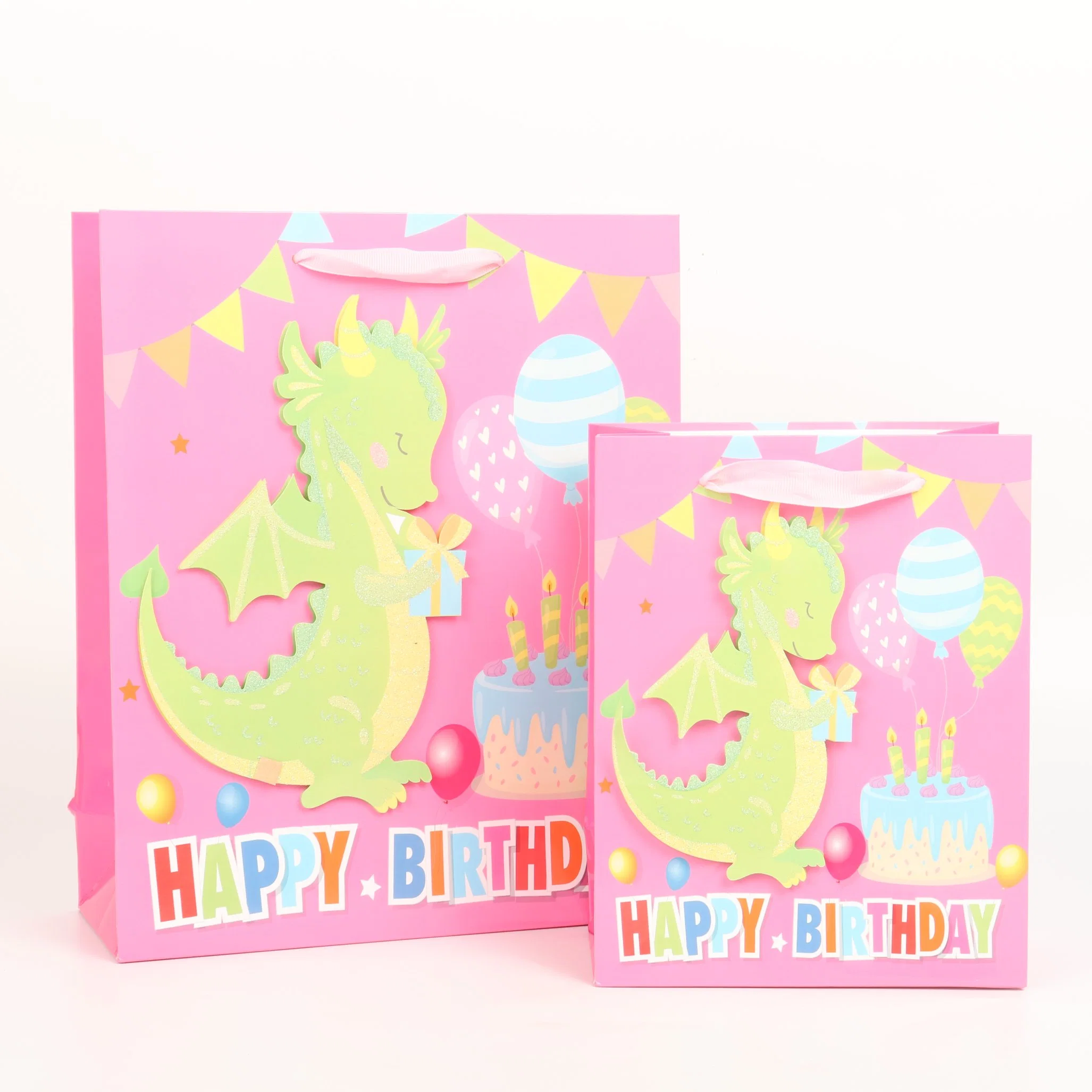 Manufacturer Custom Design Children Cartoon Party Gift Packaging Paper Bags