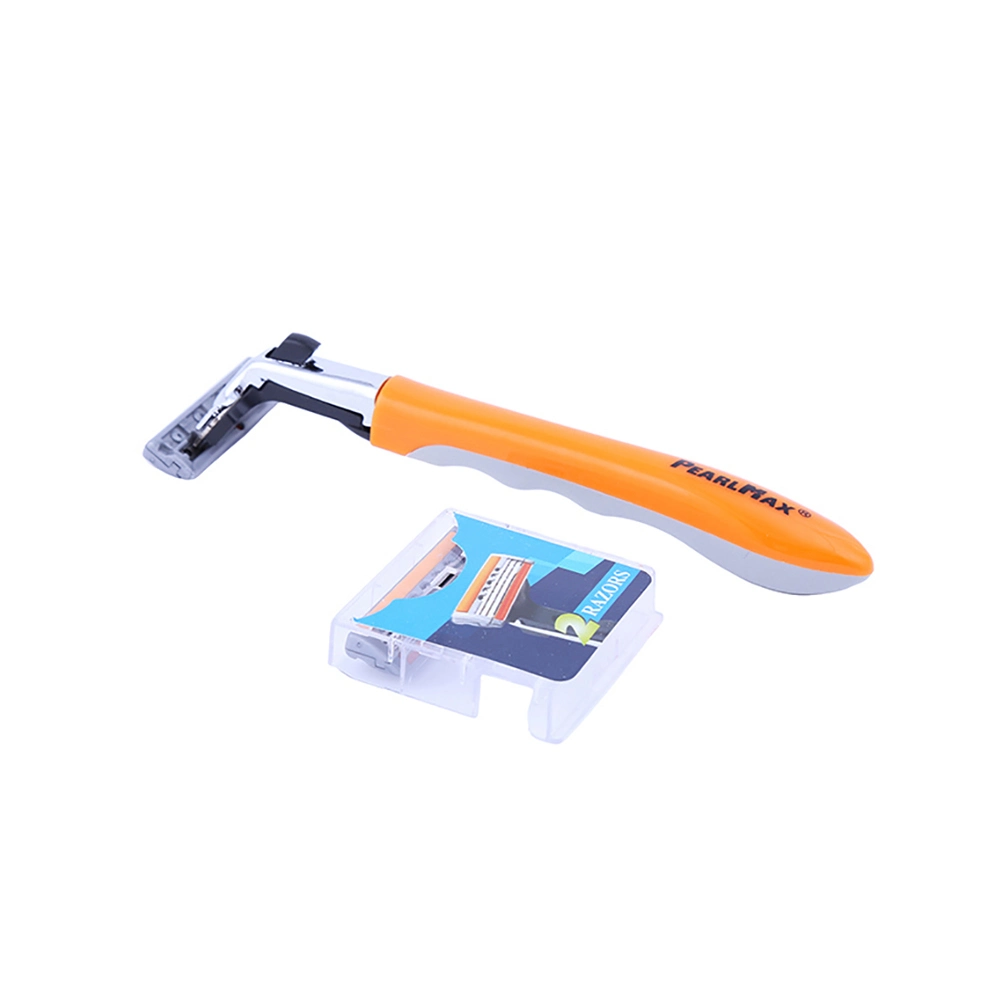 Portable USA Blade Safety Shaver with Replaceable Blade