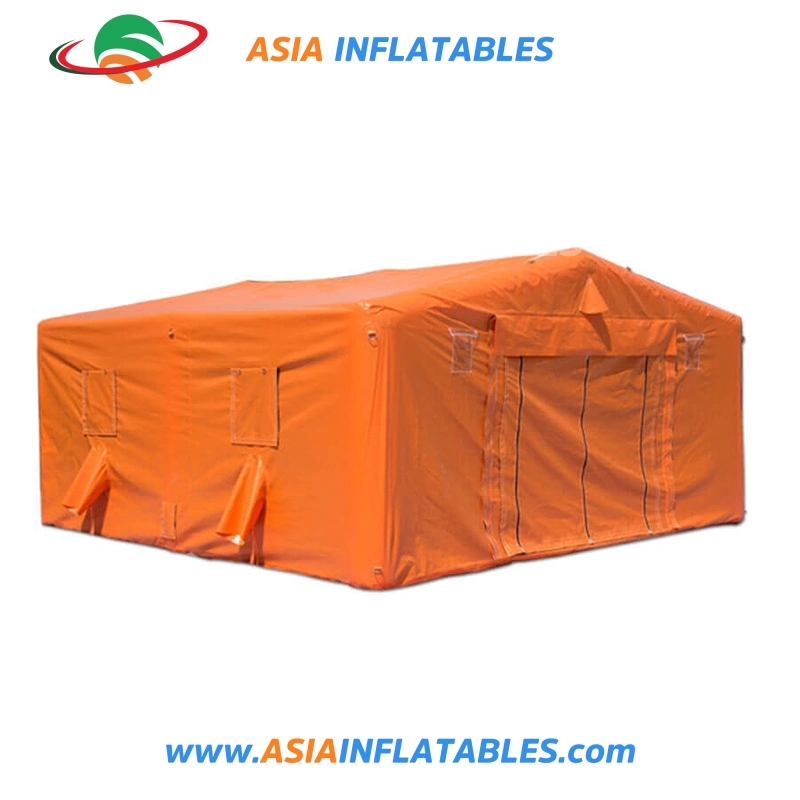 Долговечные надувные помощи палатка, Inflatablered Crosstent, надувные палатка в случае стихийных бедствий
