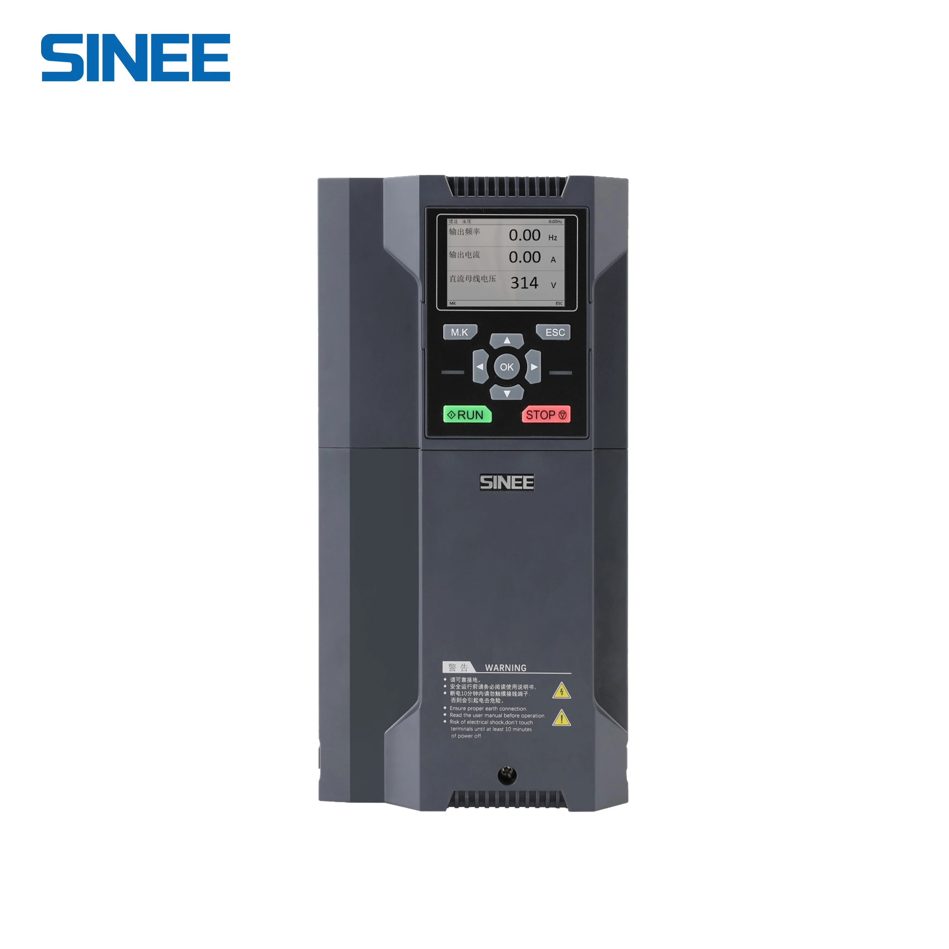 Vente directe d'usine 340V 690V 0,75 kW 18,5 kW VFD Contrôleur de vitesse à fréquence variable à vendre.