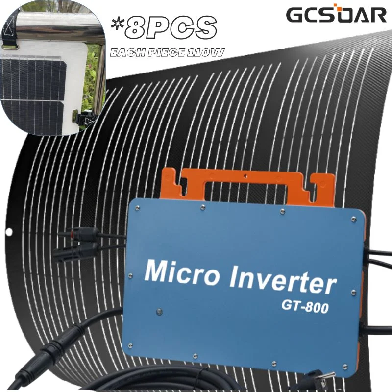 Gcsoar fácil de instalar Solar Micro Inverter sistema con WiFi Supervisión remota