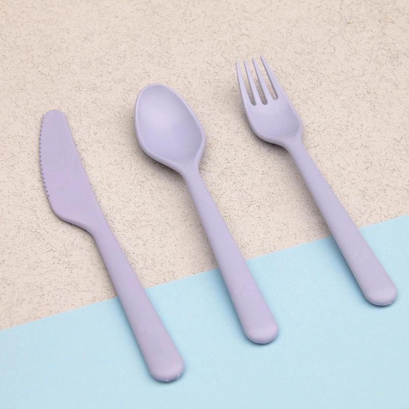 Fork Knife Spoon Set Non Disposable Eco-Friendly Biodegradable Cutlery Set