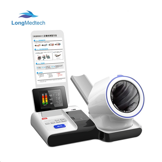 Instrumento de alta precisión médica la onda de pulso automática Monitor de presión arterial de Hospital