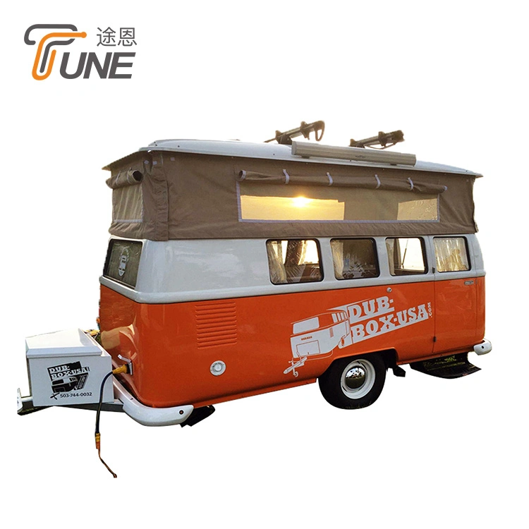 Qingdao Tune Hot Dog Food Cart Neuer Mobiler Food Trailer Hamburger-Karts zum Verkauf