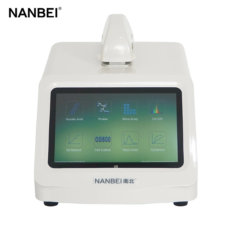 Instrument Nanbei les utilisations en laboratoire Ultra Micro vis Spectrophotomètre UV