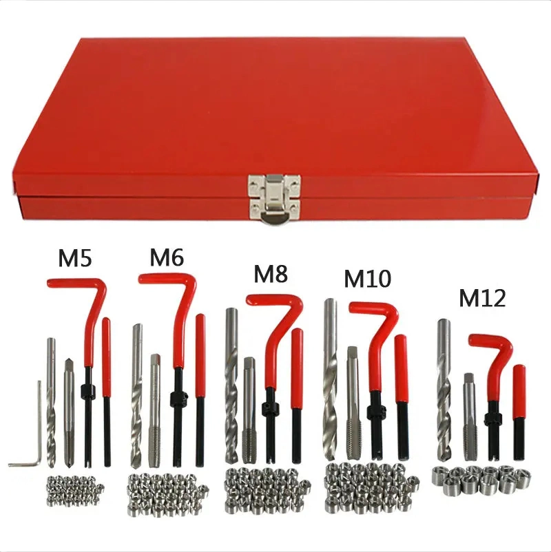 88PCS Thread Repair Kit M6 M8 M10 Wire Insert Tools