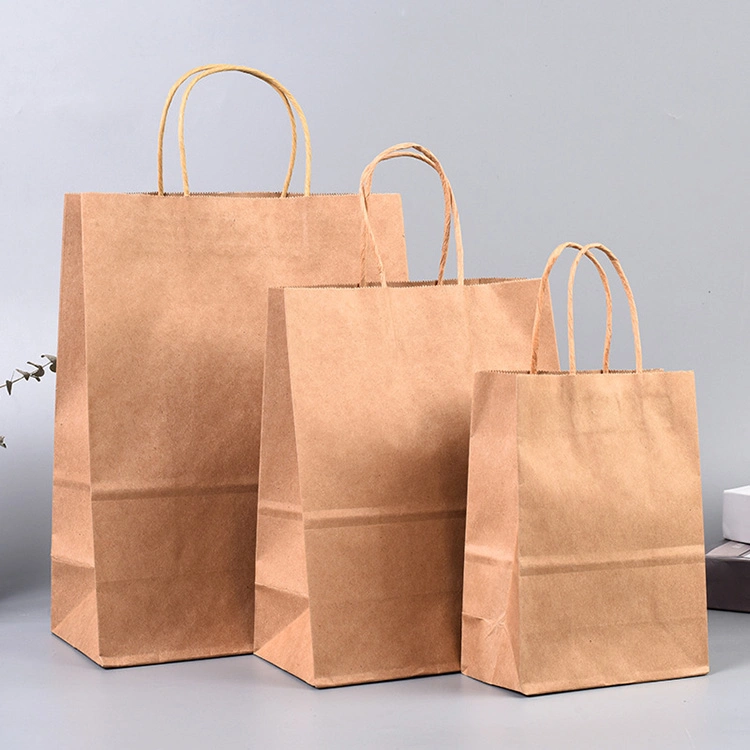 De papel ecológicas Bolsas con asa y de diseño personalizables