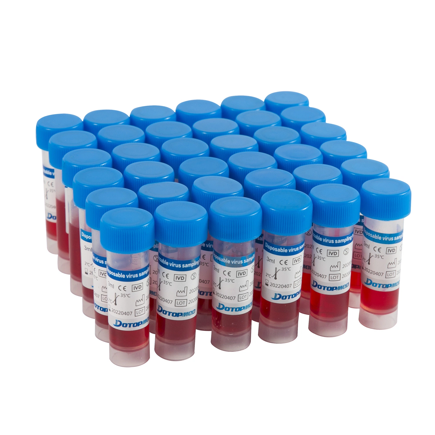 Disposable Viral Transpot Infusion Specimen Collection Kits with Swab