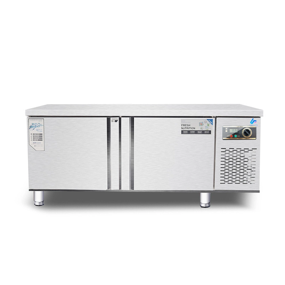 Air-Cooled Table Refrigerator Under Counter Refrigerator Commercial Counter Pizza Prep Table Refrigerator