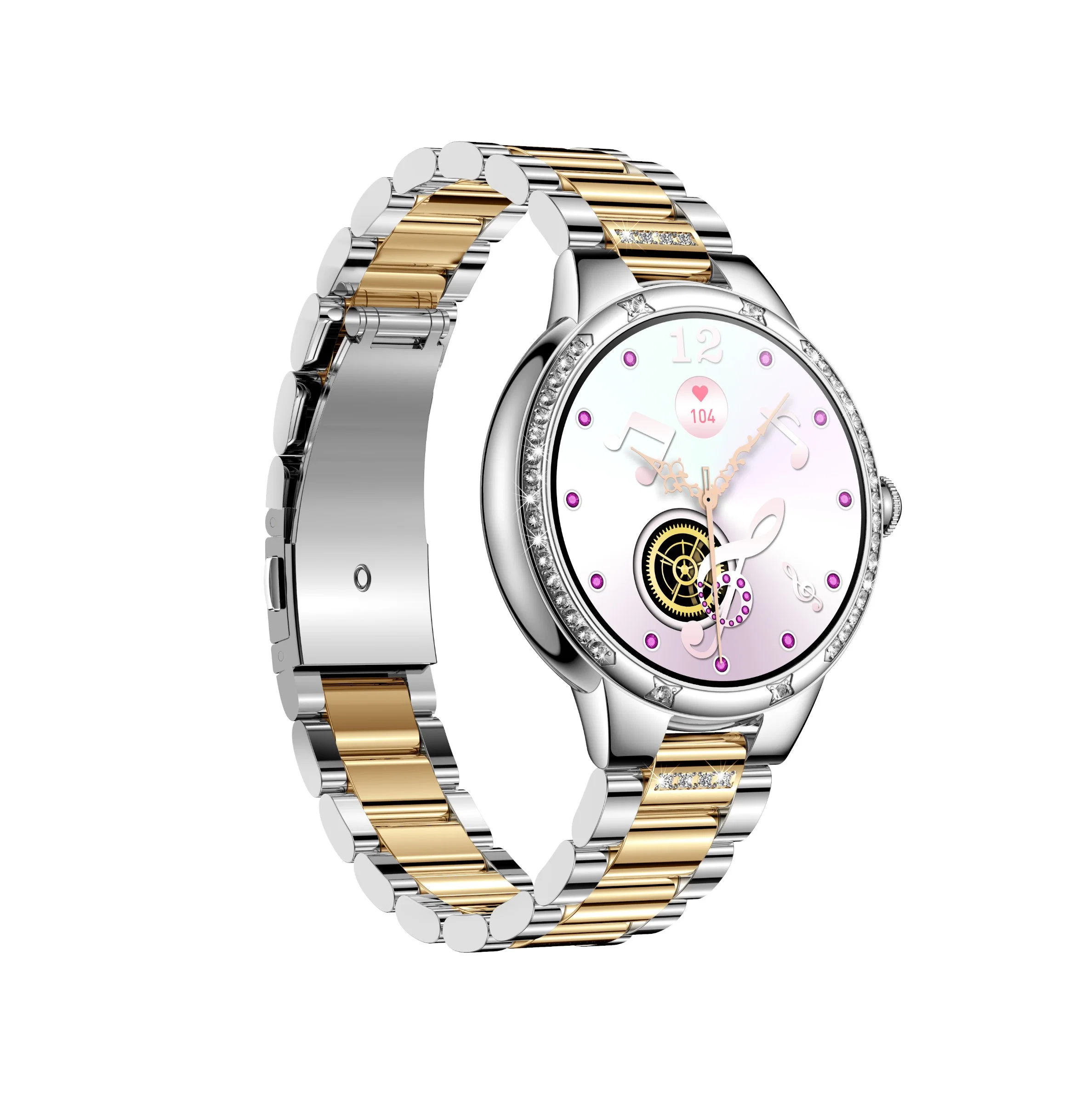 L68B 1,28 pulgadas AMOLED 416*416 píxeles Btc Comercio al por mayor relojes inteligentes para la Mujer