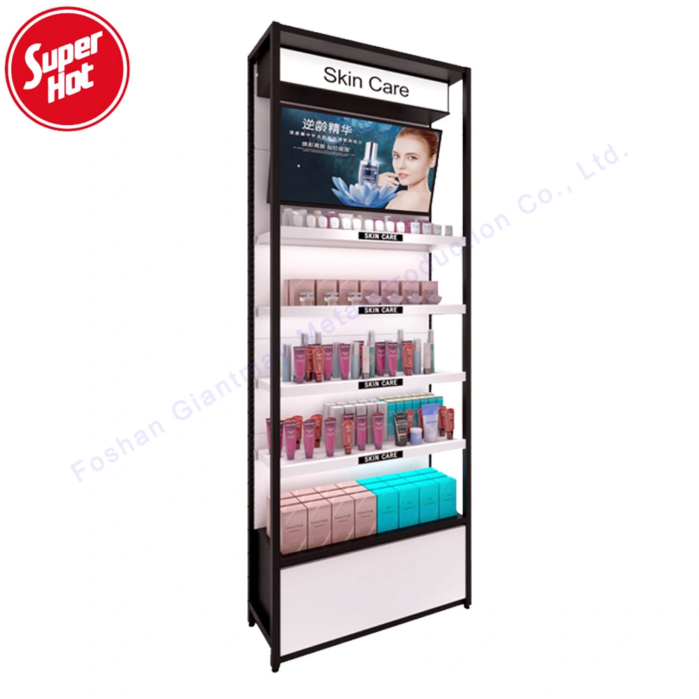 Beauty Metall Kosmetik Make-up Display Einzelhandel Shop Kosmetik Make-up Steh