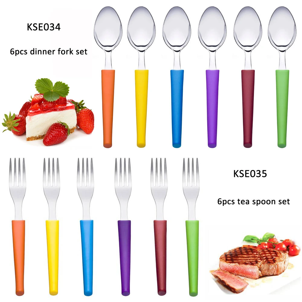 Hot-Selling Tableware 6PCS 4.5&prime; &prime; Dinner Fork Set (KSK034)