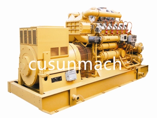 Jinan Engine Russia 400kw Natural Gas Engine Generator Set 400kw