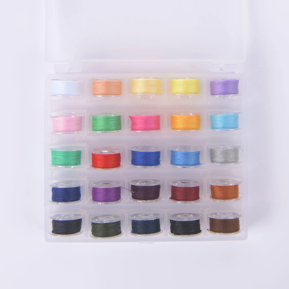 Small Bobbin Sewing Thread Kit in Various Color for DIY and Home Decoration