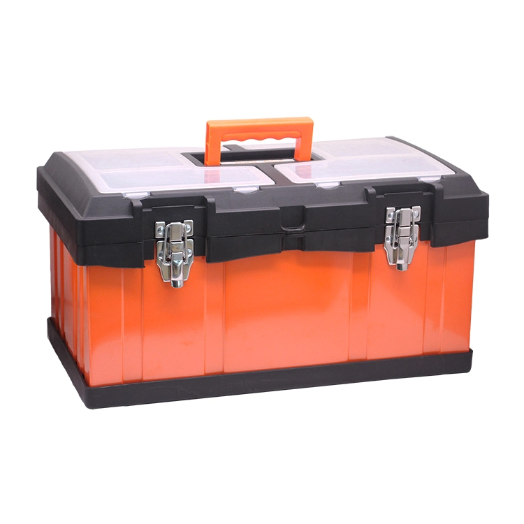 21 Inches Toolbox Home Vehicle Maintenance Hand-Held Art Portable Hardware Storage Box