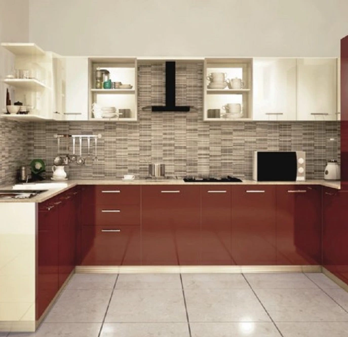 Heat Insulation Multi-Panels Kitchen Cupboards Cabinet