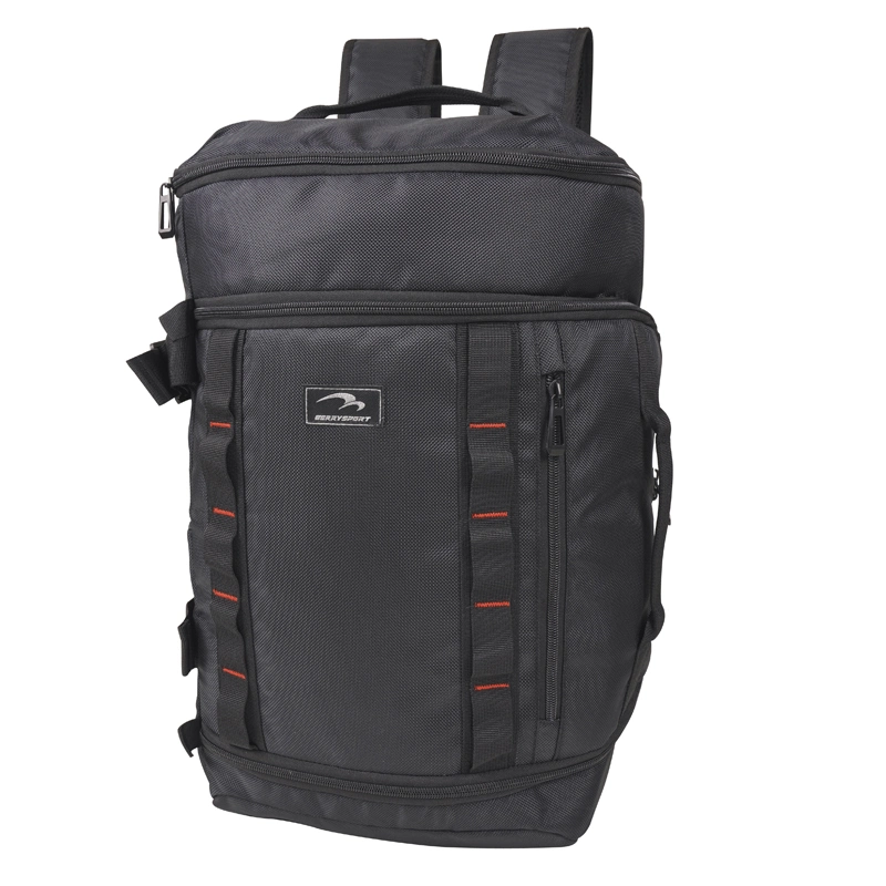 Saco multiusos de alta qualidade 1680d, preto, cor Mochila, resistente, grande Mochila para computador portátil com logótipo OEM de capacidade com bolso para computador