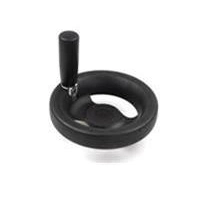 Lathe Accessories Handwheel with Rotating Handle Black Solid Foldable Handle Industrial Machine Tool Handwheel