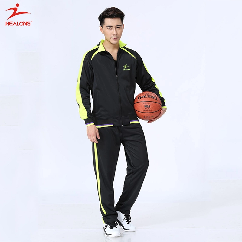 Healong Personalized Sportswear Series of Printing Tracksuit with Customized Logo